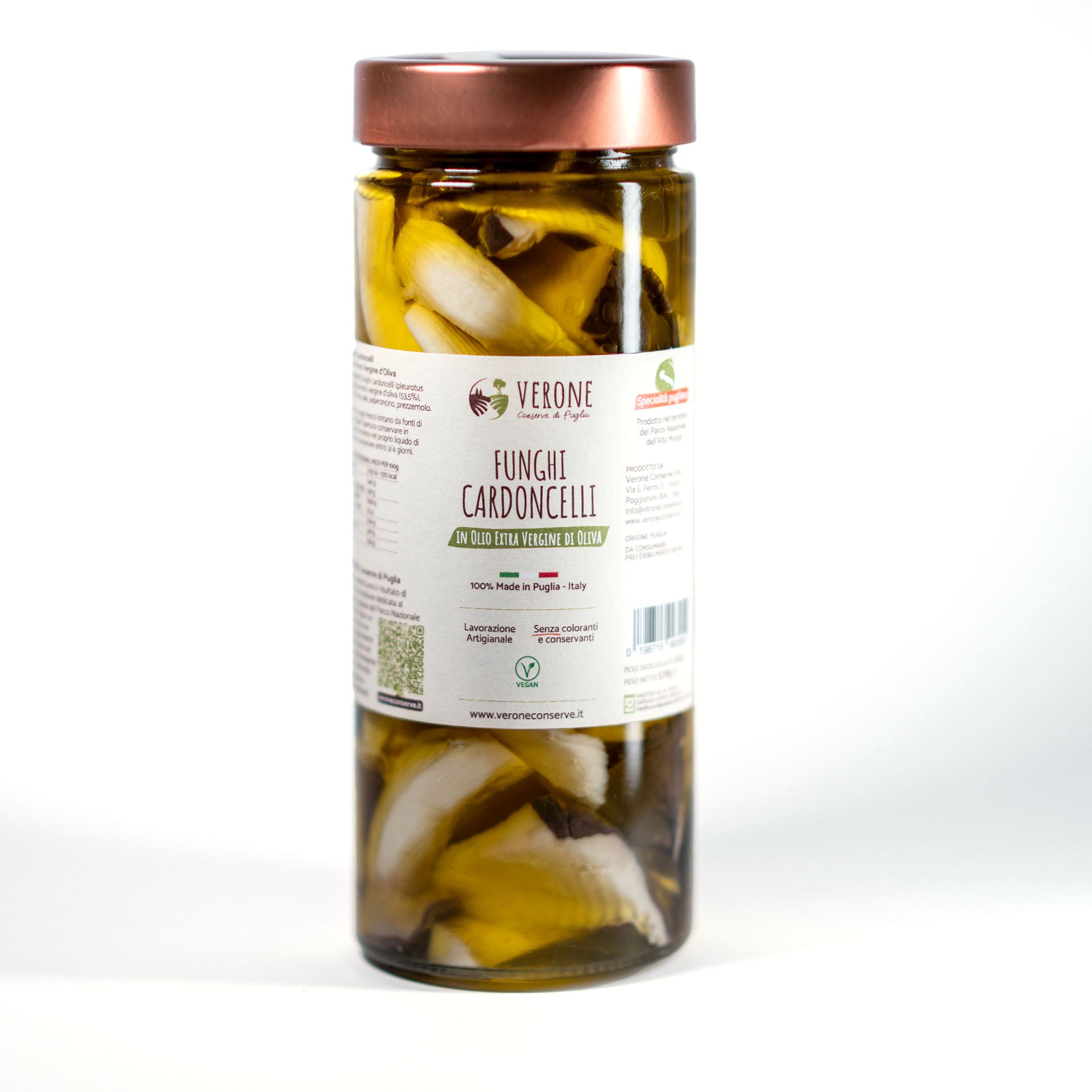 Funghi Cardoncelli in Olio EVO (578g)